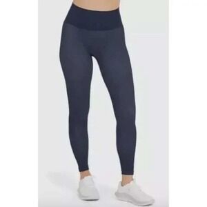 Assets by Sara Blakely Seamless Leggings Denim Wash Large Shaper Tummy Control